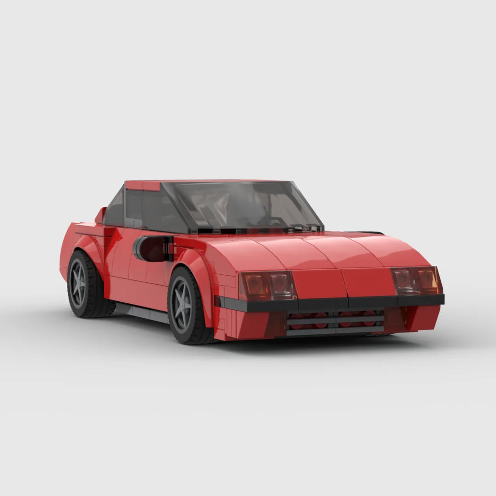 Ferraried F400 racing sports car Vehicle Speed Champion Racer Building Blocks Brick Creative Garage Toys for Boys Gifts