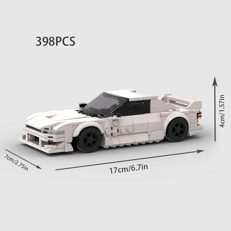 Nissan Silvia s14  Building Blocks Brick