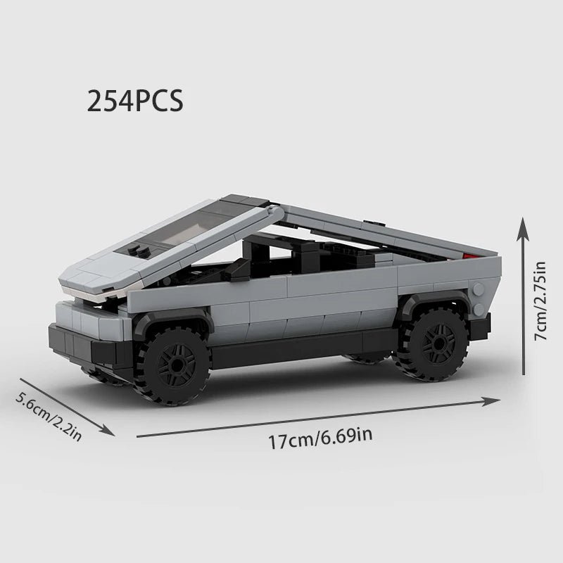 Tesla Cybertruck Building Blocks Brick