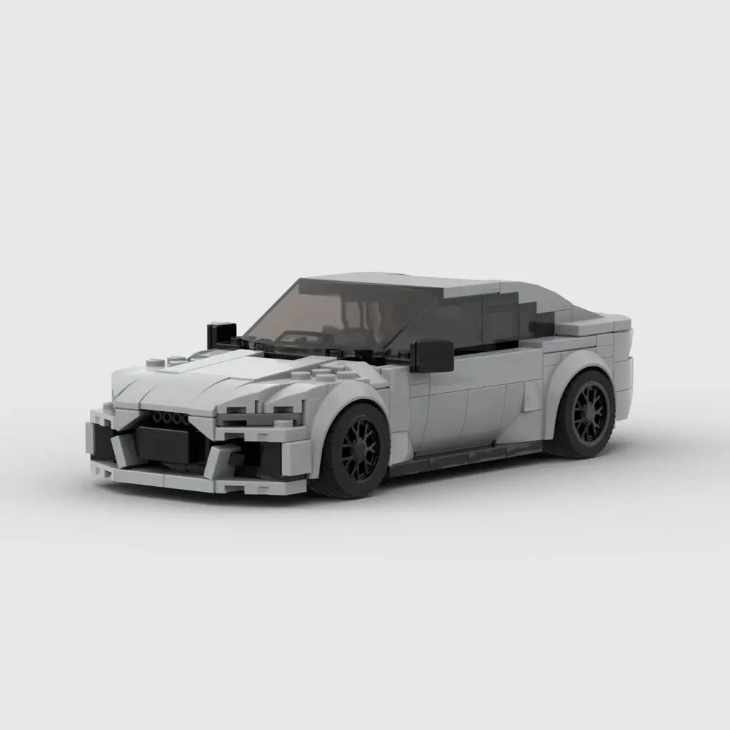 RS7 racing sports car Vehicle Speed Champion Racer Building Blocks Brick Creative Garage Toys for Boys Gifts