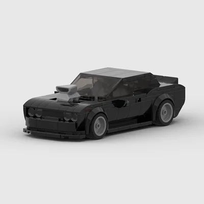 Dodge challenger Charger Dom racing Speed Champion Racer Building Blocks Brick Creative Garage Toys for Boys Gifts