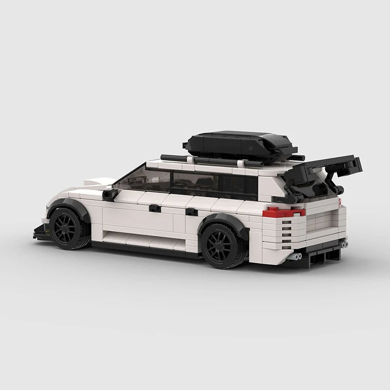 Skoda Octavia RS Estate Drift Building Blocks Brick