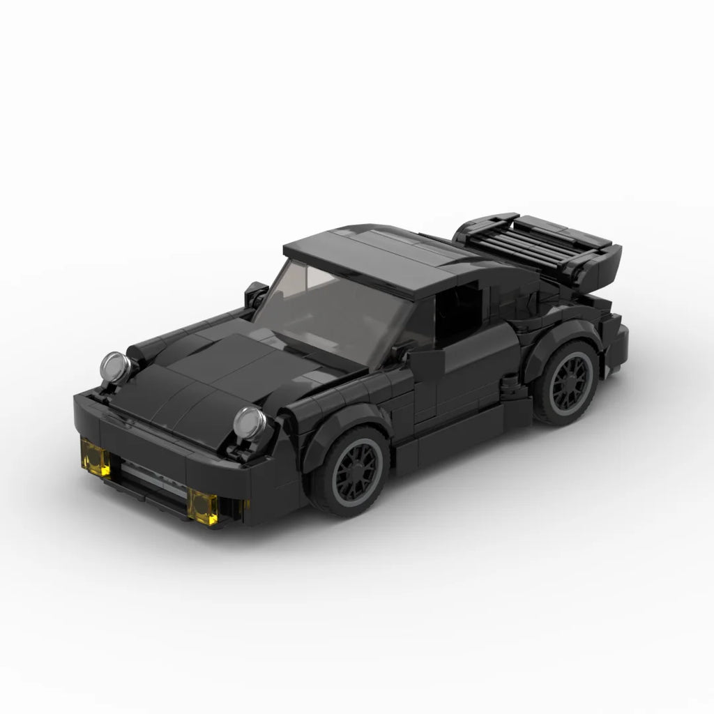 Black Bird (930)Turbo racing sports car Vehicle Speed Champion Racer Building Blocks Brick Creative Garage Toys
