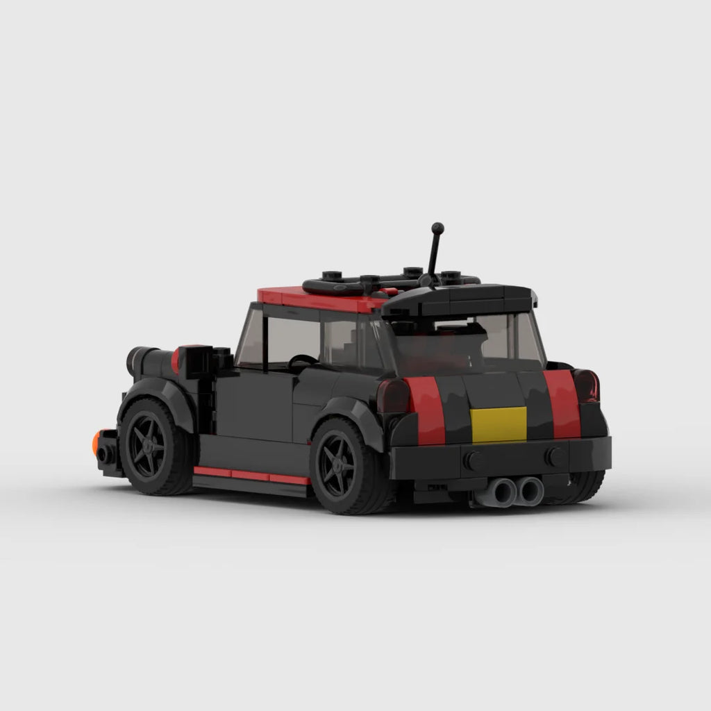 MINI JCW racing Speed Champion Racer Building Blocks Brick Creative Garage Toys for Boys Gifts