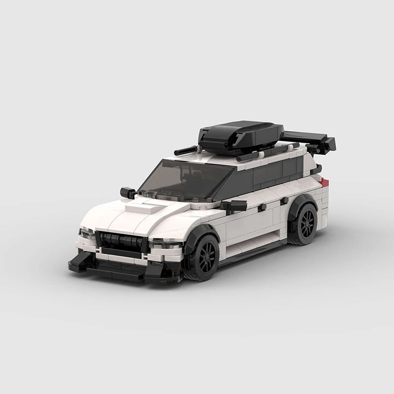 Skoda Octavia RS Estate Drift Building Blocks Brick