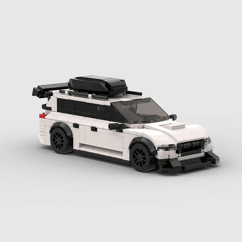 Skoda Octavia RS Estate Drift Building Blocks Brick