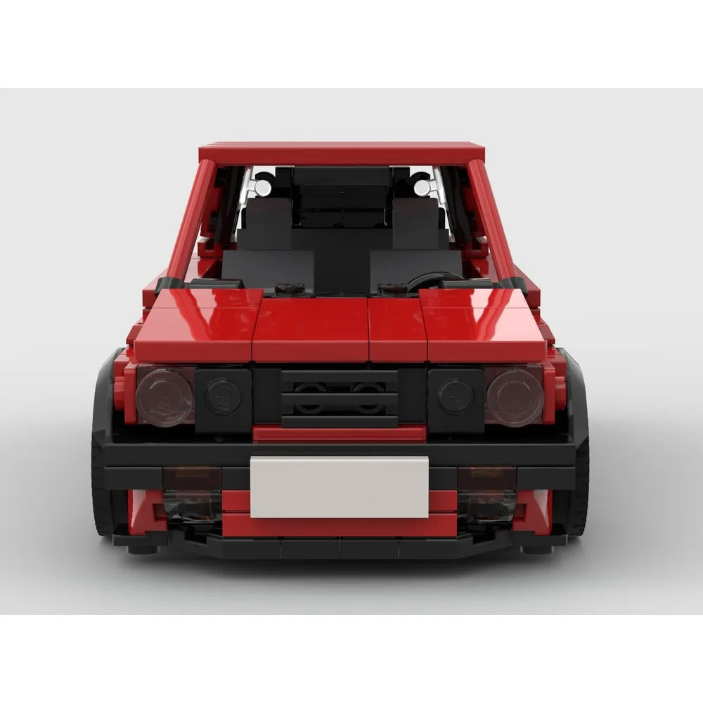 Volkswagen Golf GTI MK1  Building Blocks Brick
