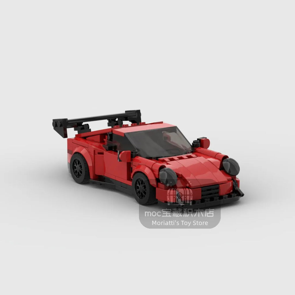GT-RS racing sports car Vehicle Speed Champion Racer Building Blocks Brick Creative Garage Toys for Boys