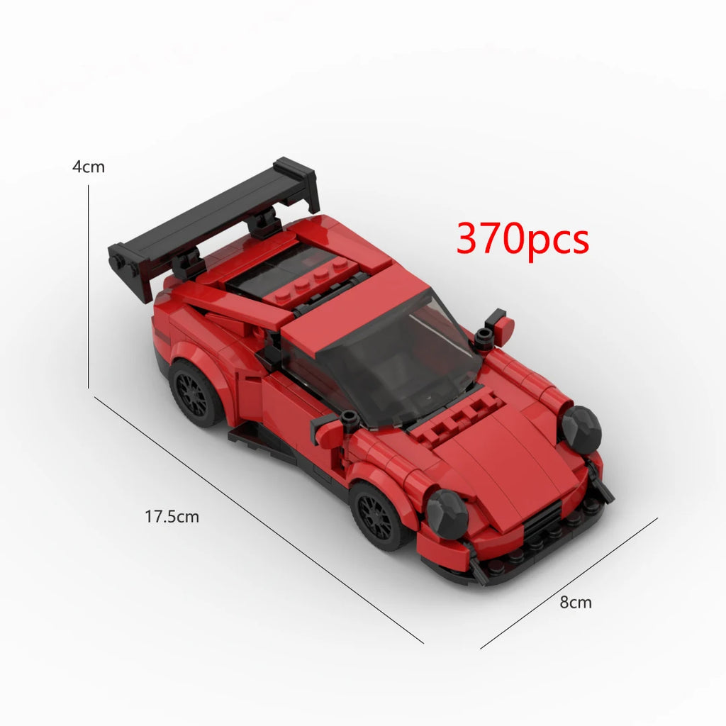 Speed Champion Racing Boy Creative Garage Toy City Sports Car DIY Creative Garage Supercar Building Blocks Toy Gift