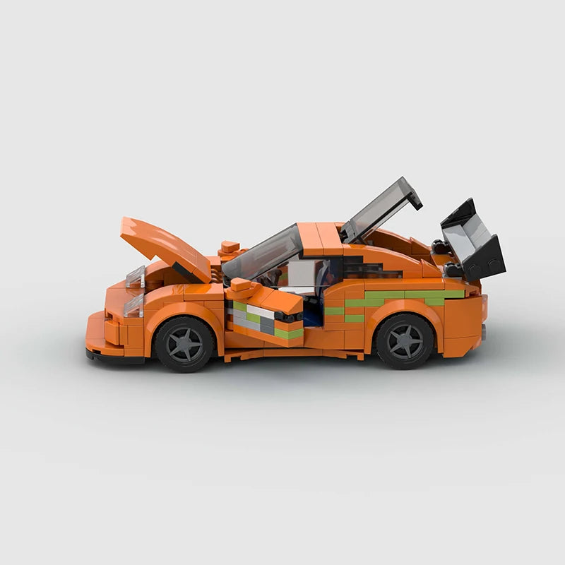 Fast & Furious MK4 Supra Building Blocks Brick