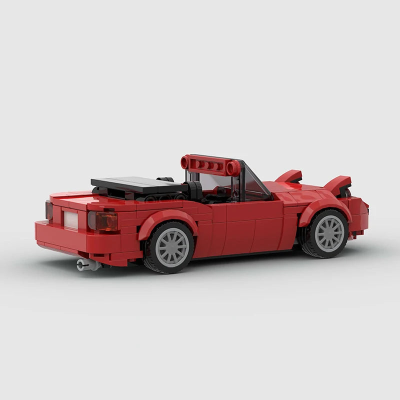 Mazda Mx-5 Miata NA  Building Blocks Brick