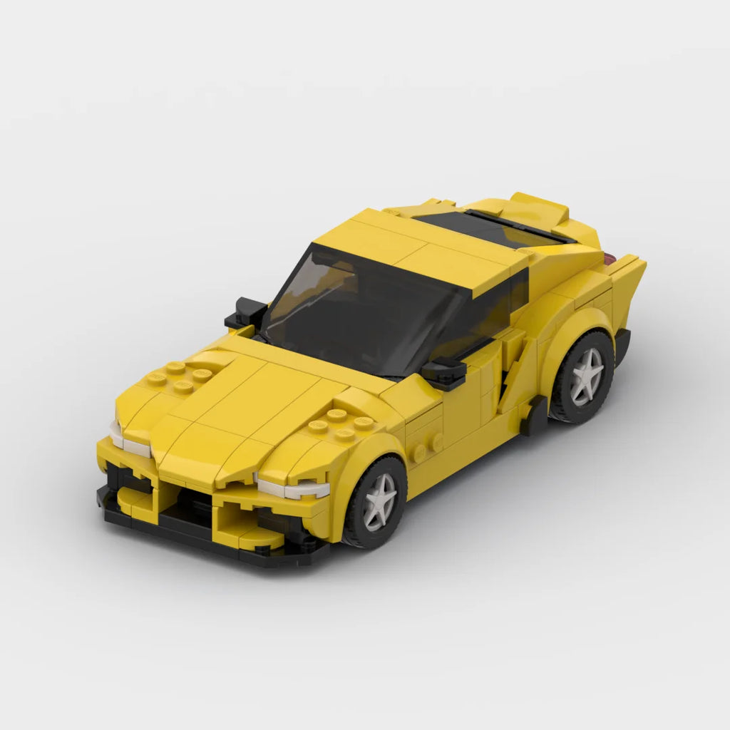 Supra GR racing sports car Vehicle Speed Champion Racer Building Blocks Brick Creative Garage Toys for Boys Gifts