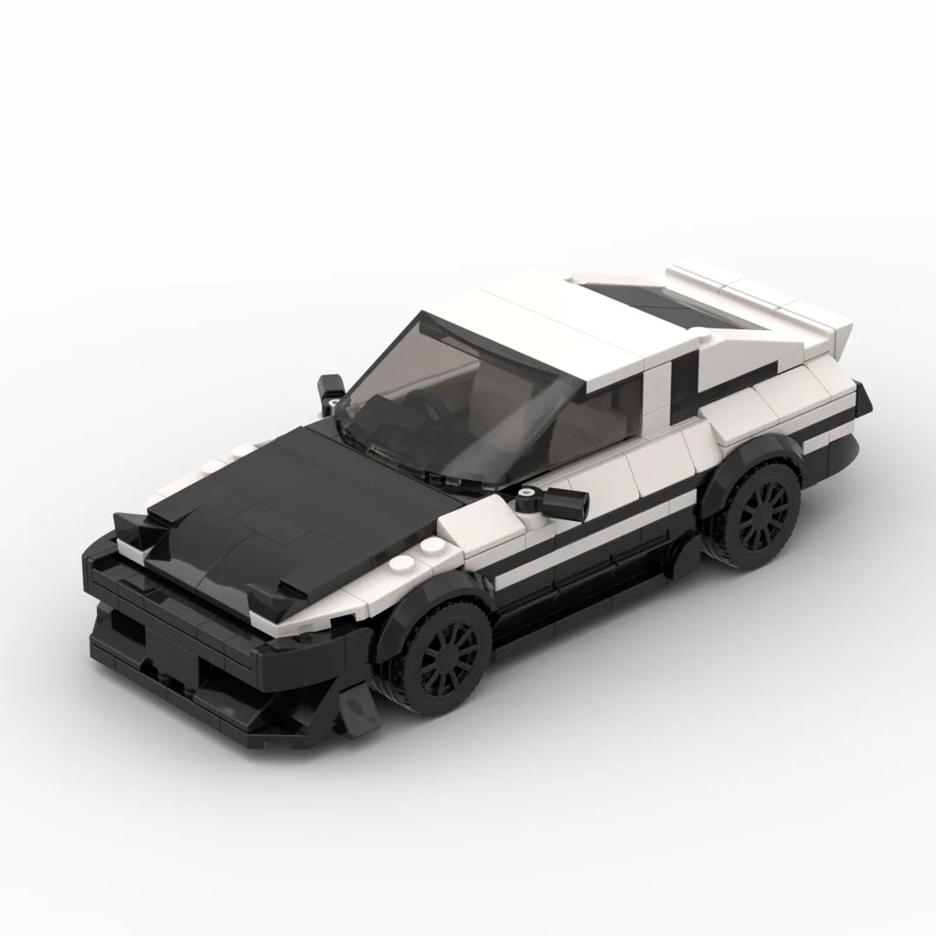 AE86 APEX 314pcs header text D block creative assembly sports car boy speed champion series car model
