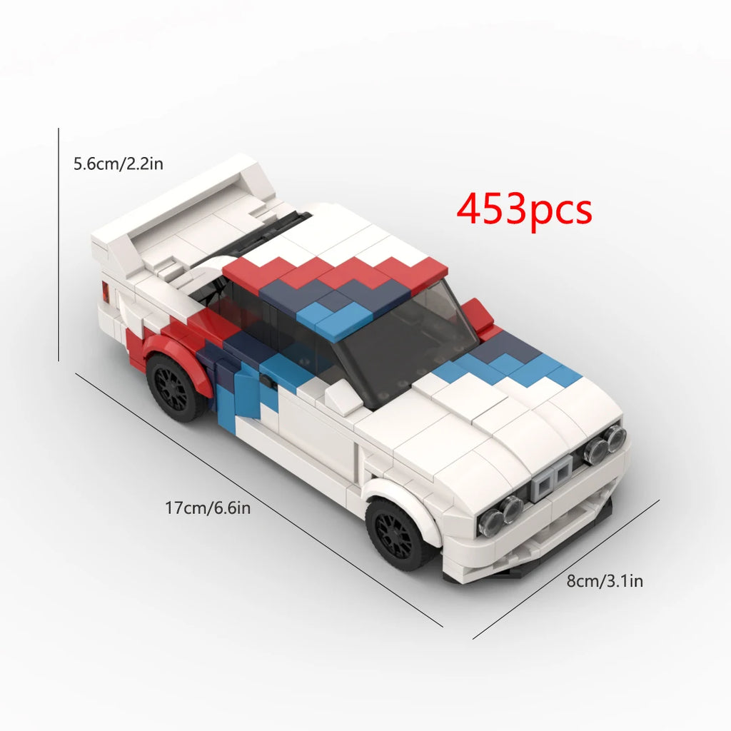 BMW M3 DTM Building Blocks Brick