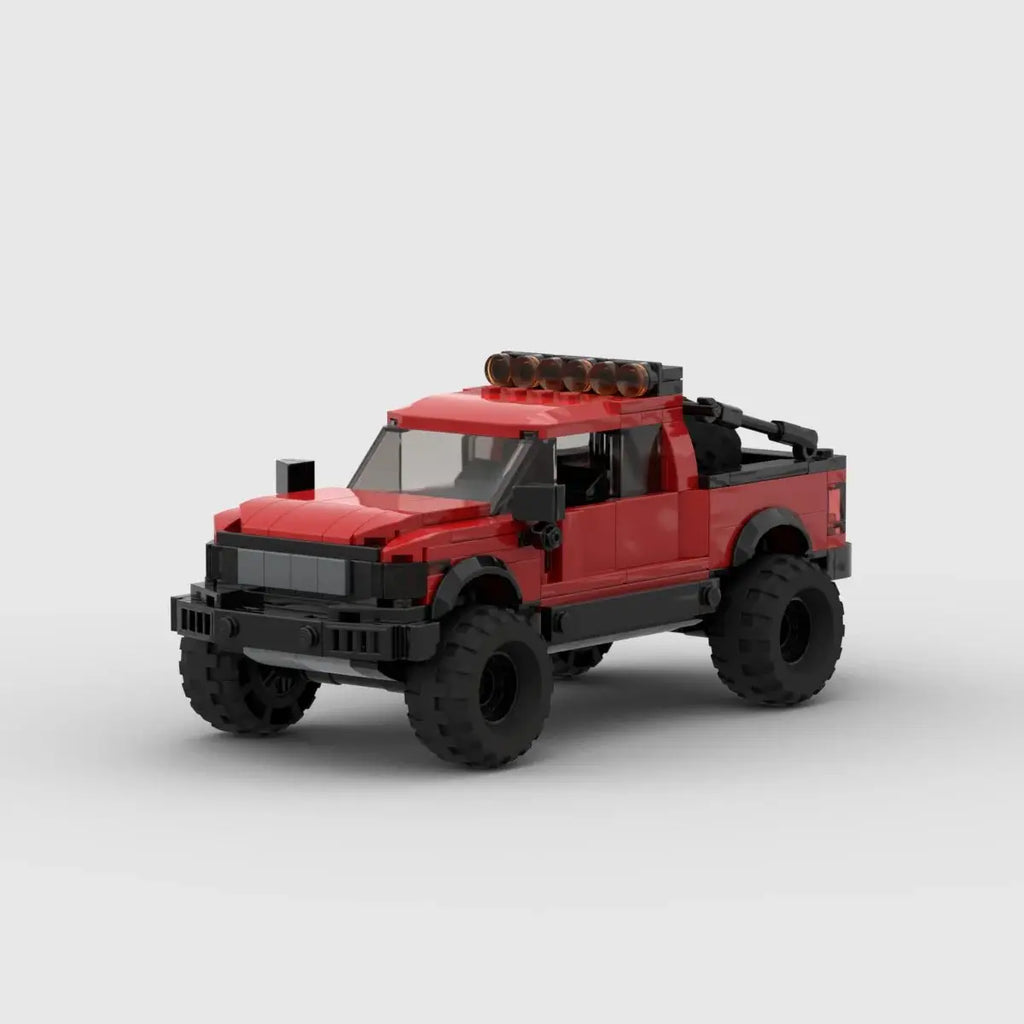 Building Block Raptor F150 Off road Adventure Car Decoration Super Sports Car Creative Garage Boy Toy Gift ﻿