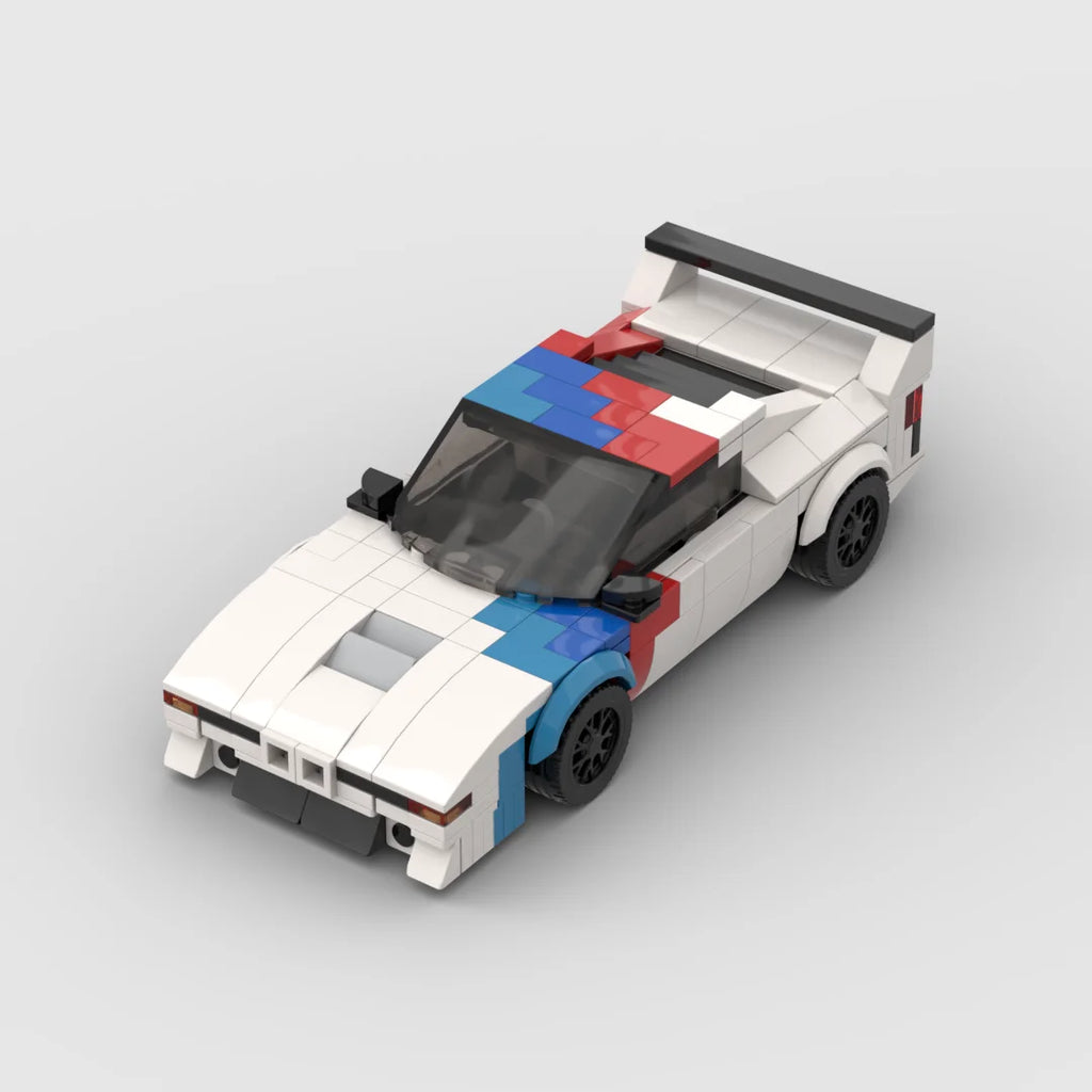 M1 racing sports car Vehicle Speed Champion Racer Building Blocks Brick Creative Garage Toys for Boys