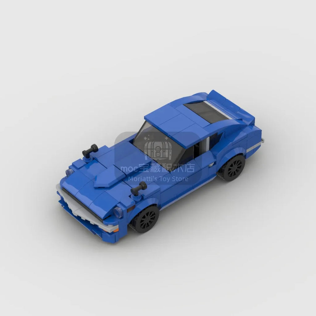 Fairlady 240Z racing sports car Vehicle Speed Champion Racer Building Blocks Brick Creative Garage Toys for Boys