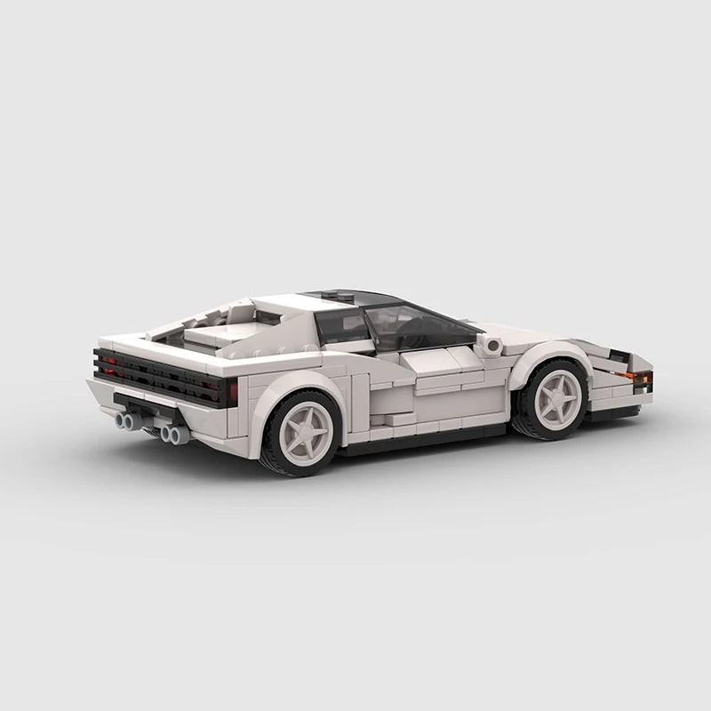 Ferrari Testarosa Building Blocks Brick