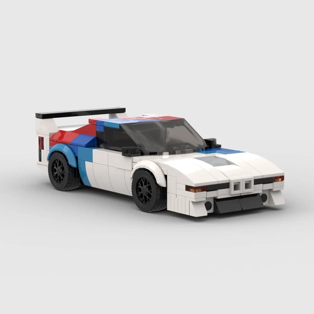 M1 racing sports car Vehicle Speed Champion Racer Building Blocks Brick Creative Garage Toys for Boys
