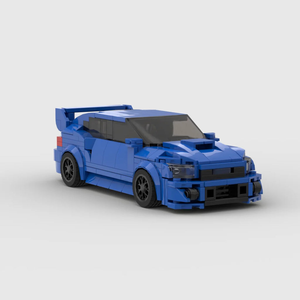 Speed Champion JDM STI  303pcs racing sports car Vehicle  Racer Building Blocks Brick Creative Garage Toys for Boys