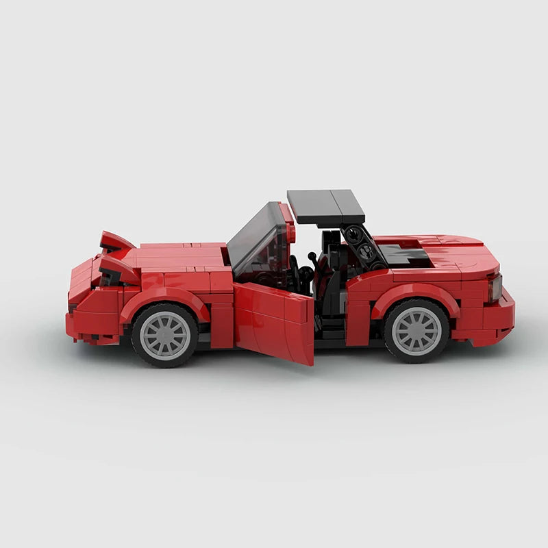 Mazda Mx-5 Miata NA  Building Blocks Brick