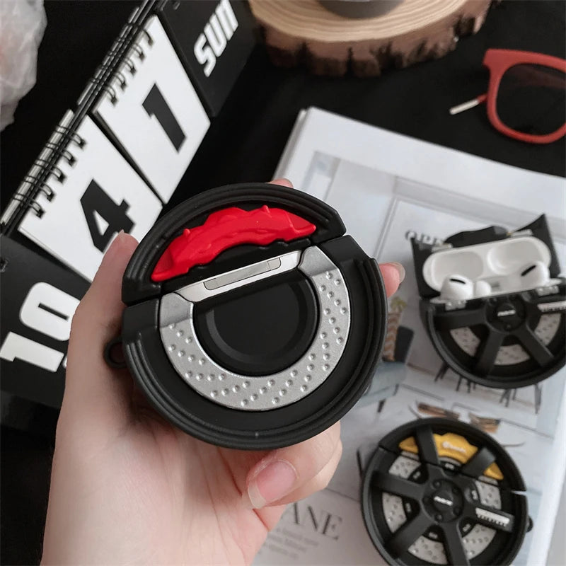 Carcasa de Airpods Rays Wheels
