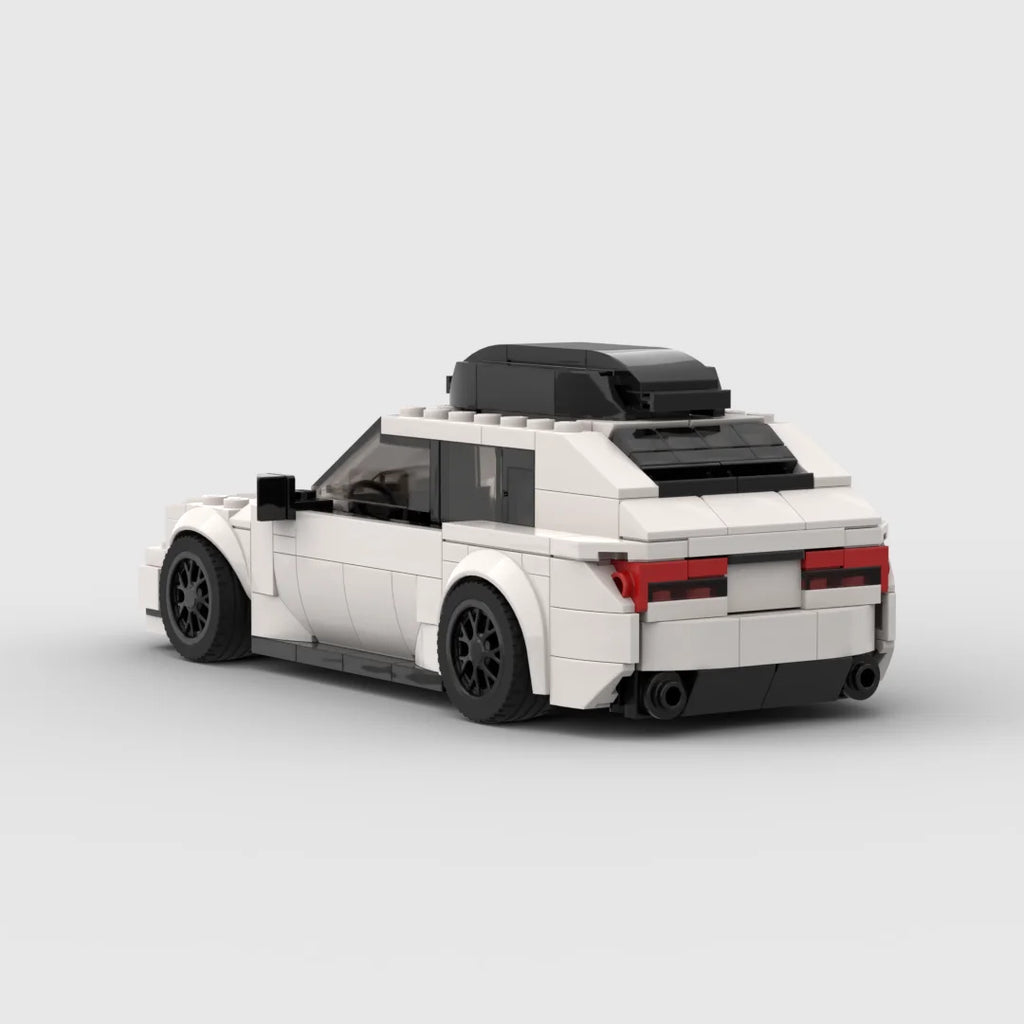 RS6 racing sports car Vehicle Speed Champion Racer Building Blocks Brick Creative Garage Toys for Boys Gifts