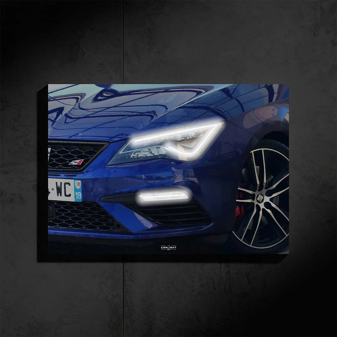 Seat Leon Cupra Neon Lights