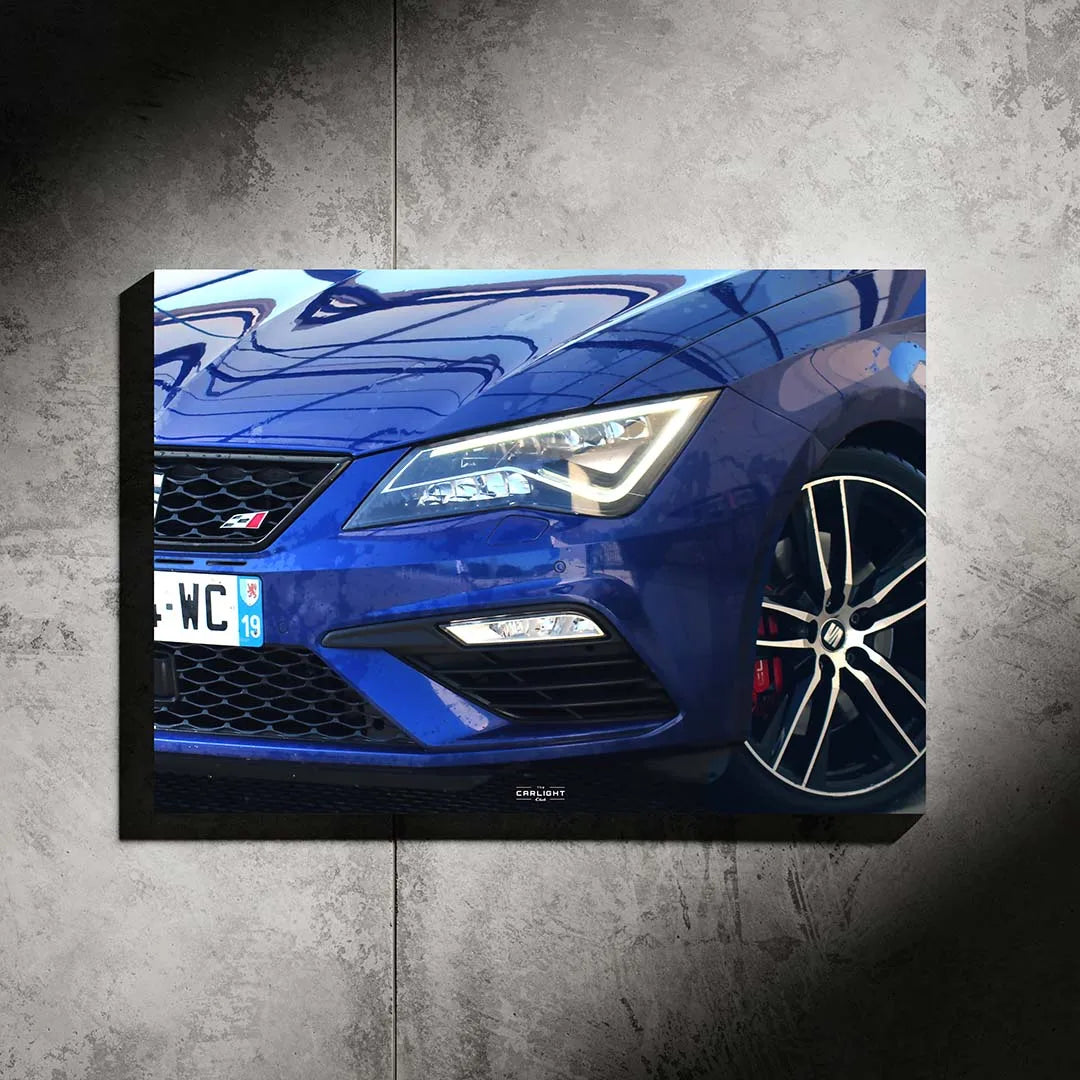 Seat Leon Cupra Neon Lights