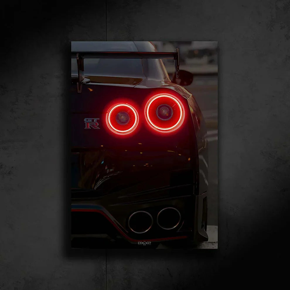 Nissan Skyline R35 Neon Lights