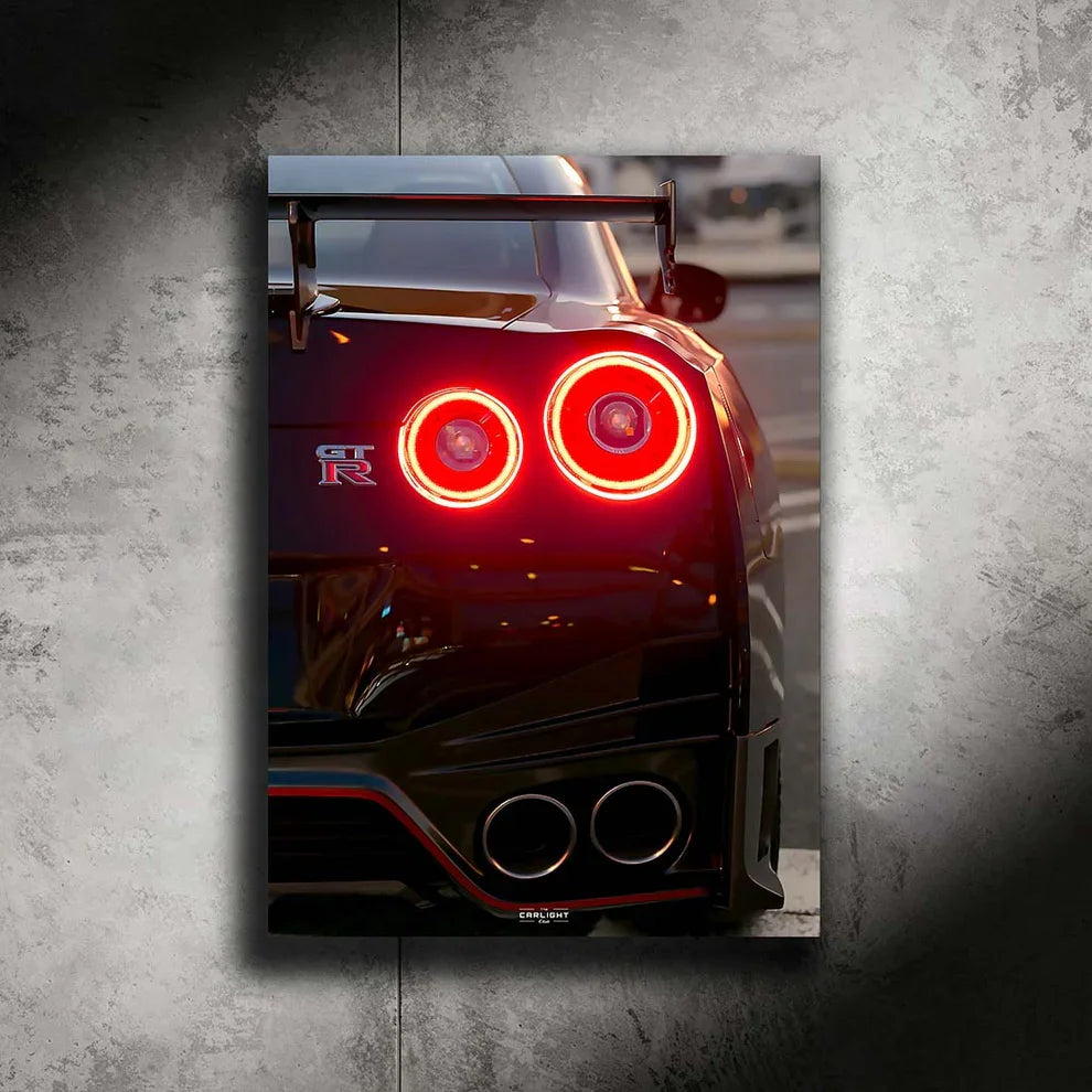 Nissan Skyline R35 Neon Lights