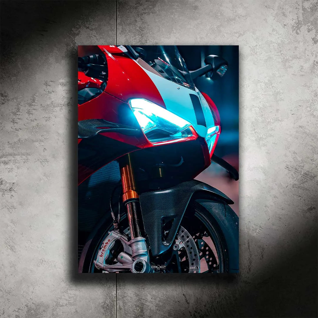 Ducati Panigale v4s Neon Lights