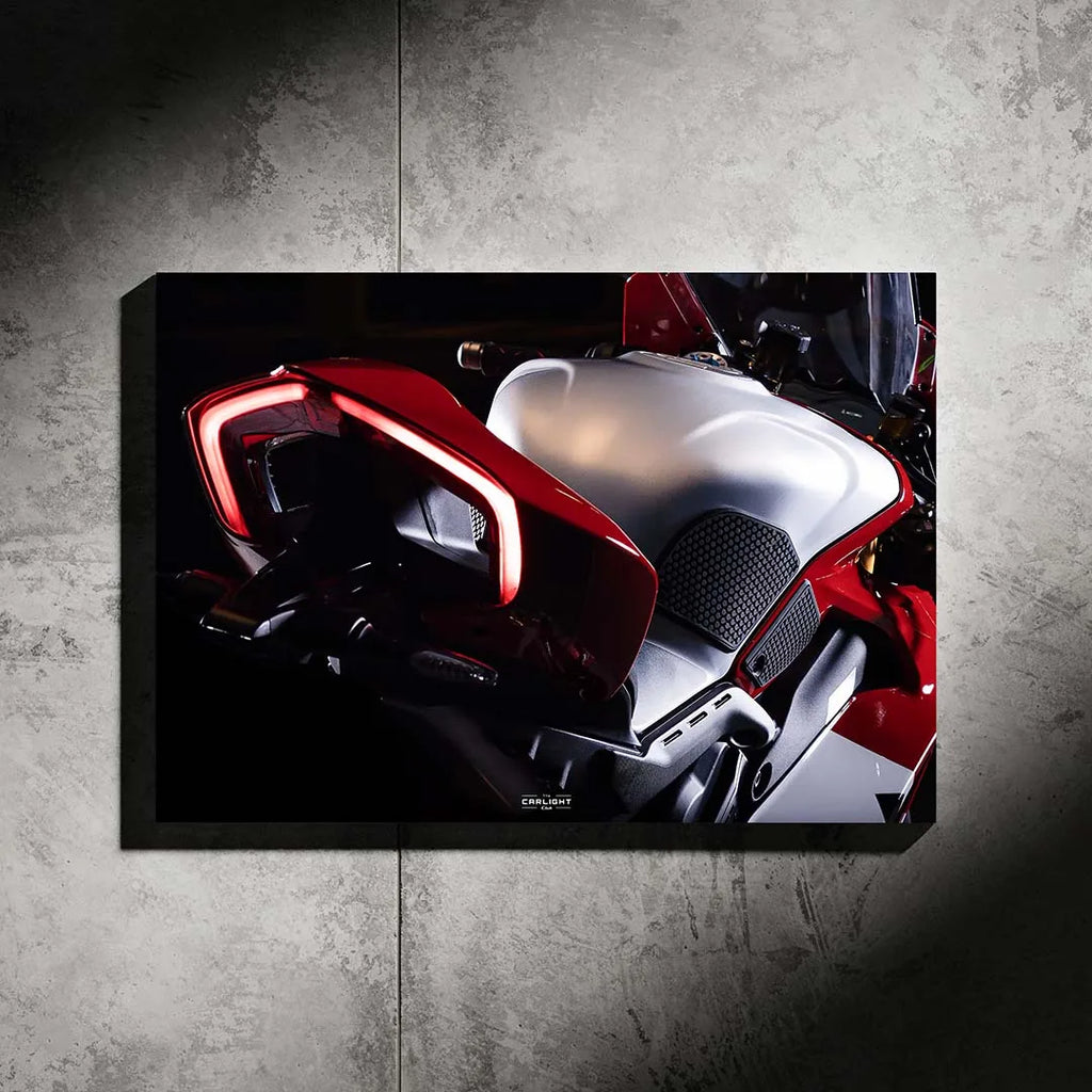 Ducati Panigale v4s Neon Lights