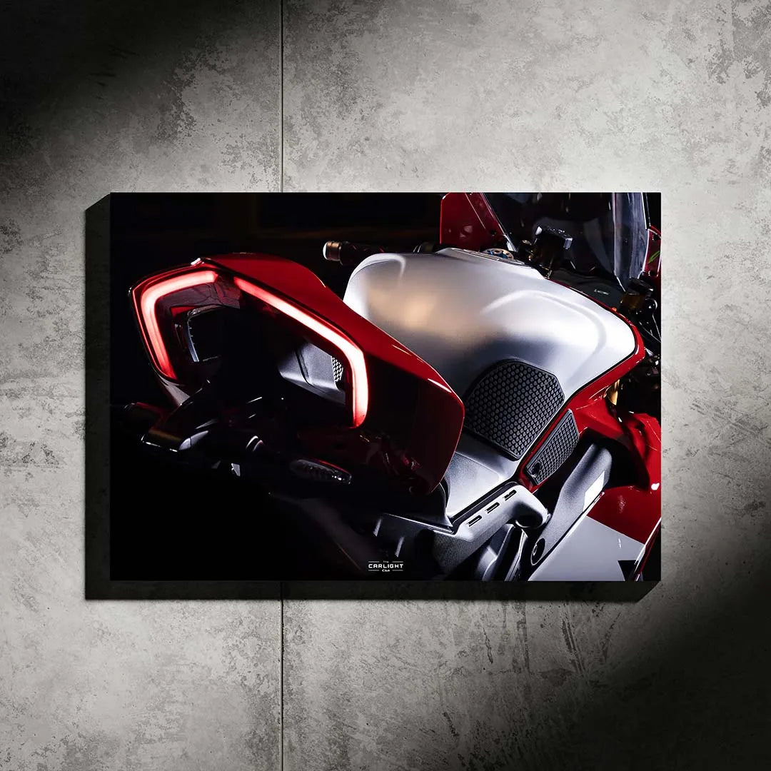 Ducati Panigale v4s Neon Lights