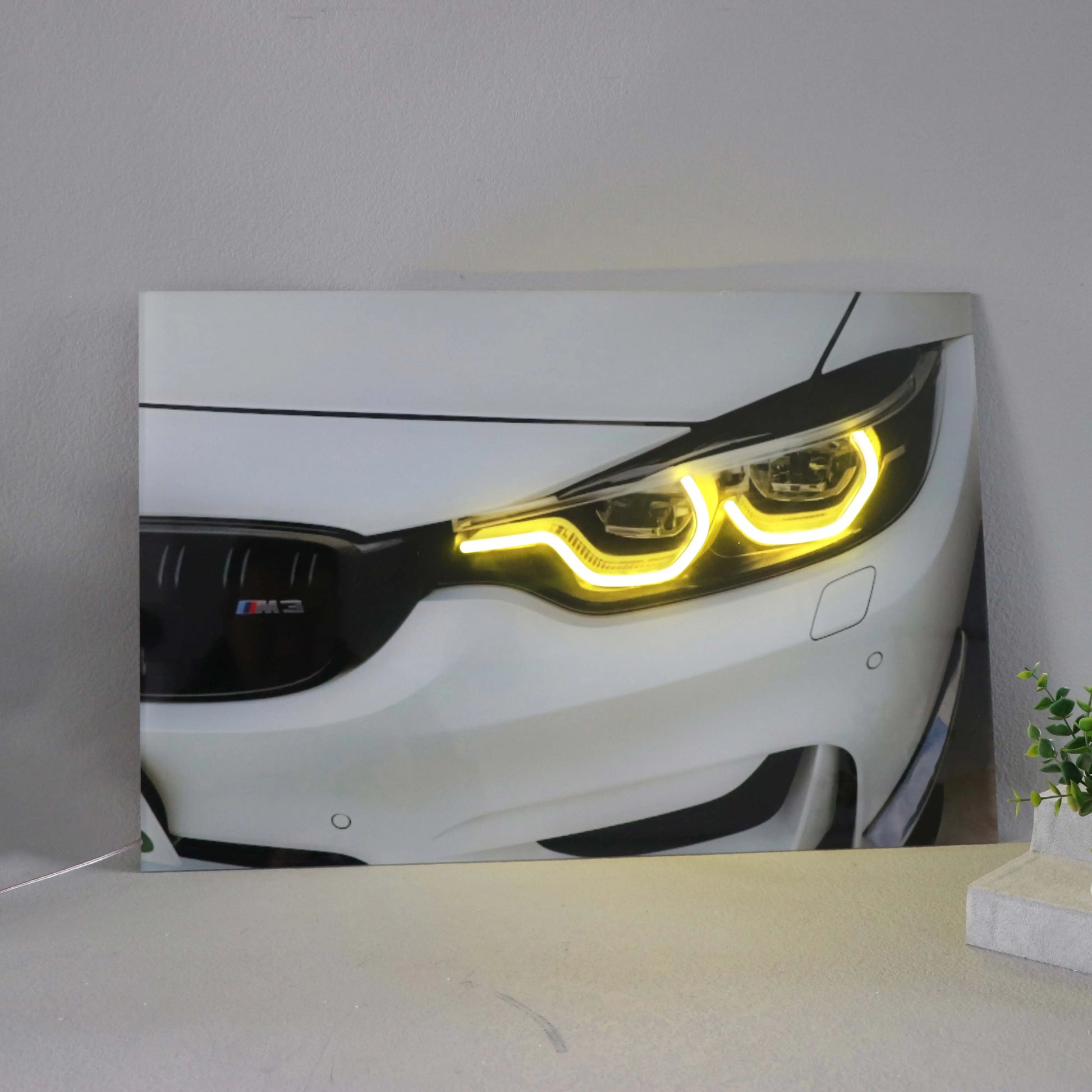 BMW M4 f82 Neon Lights