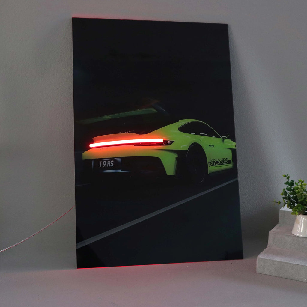 Porsche 992 Gt3rs Neon Lights