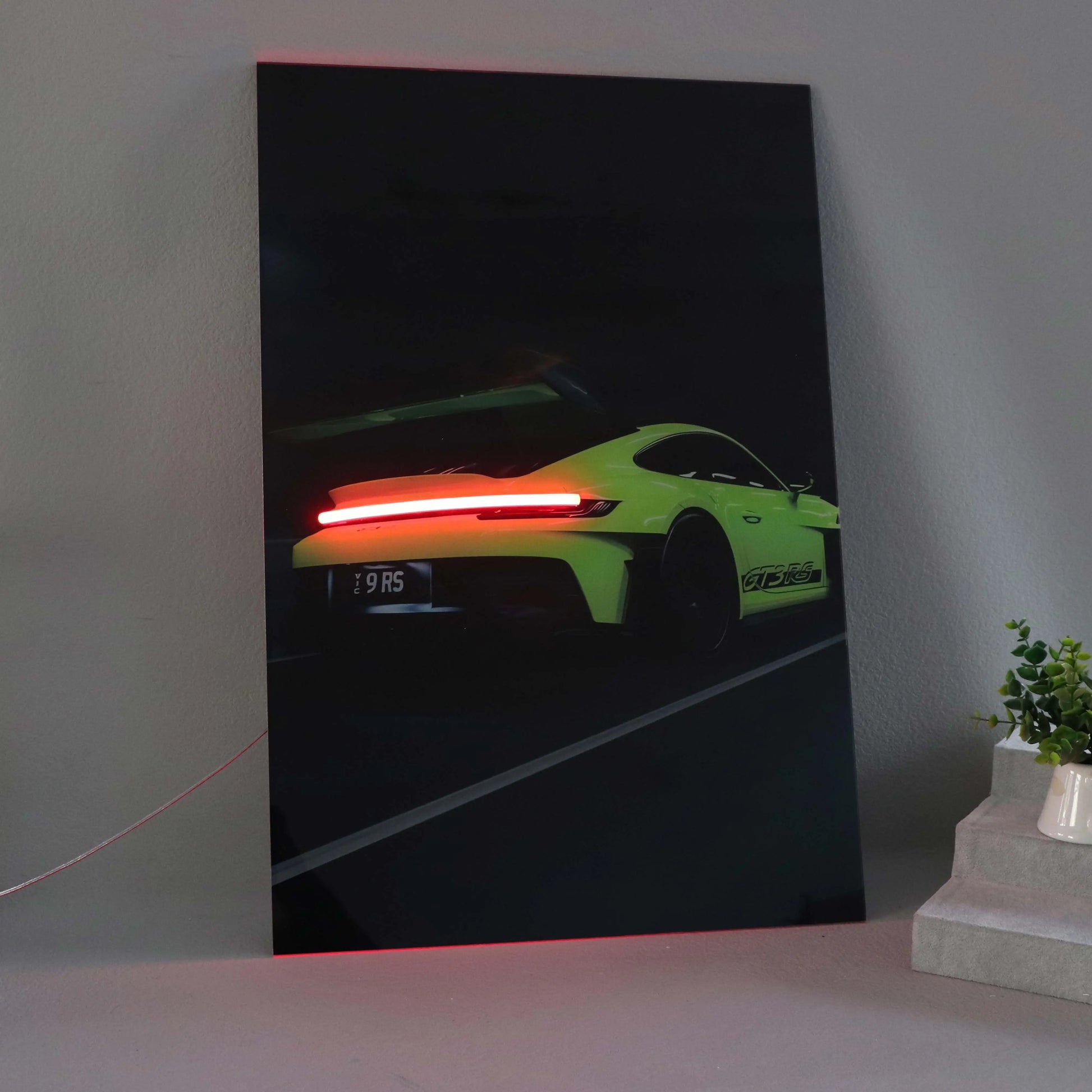 Porsche 992 Gt3rs Neon Lights