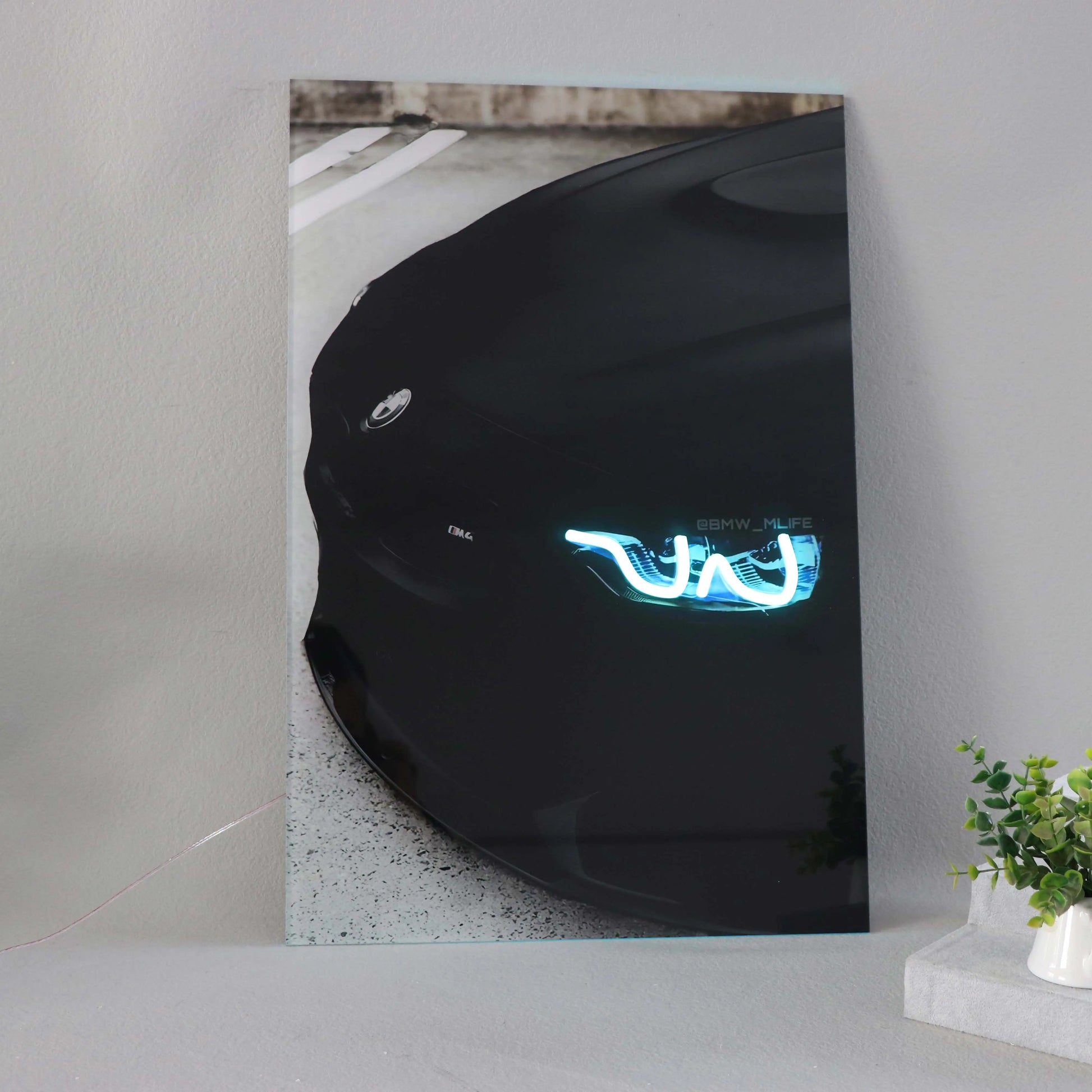 BMW M4 f82 Neon Lights