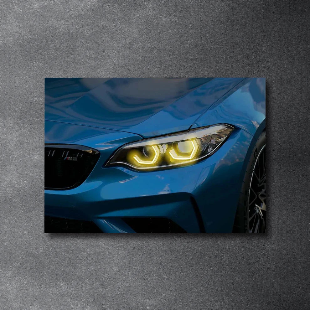 BMW M2 Neon Lights