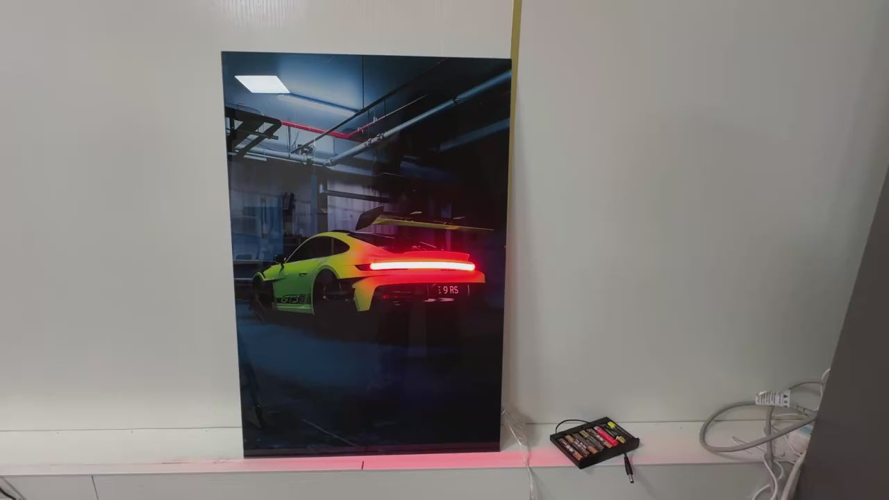 BMW M3 E30 Neon Lights